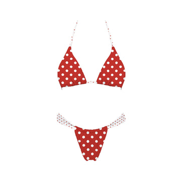 Italian Summer Bikini Set - Red