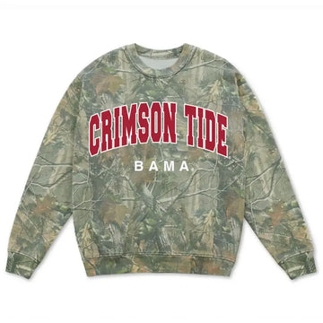 Crimson Tide Camo Graphic Sweatshirt