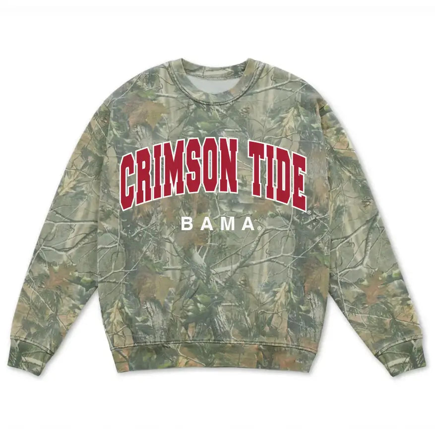 Crimson Tide Camo Graphic Sweatshirt