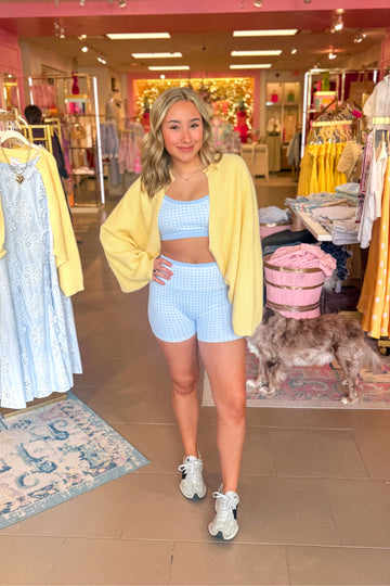 Yellow Overlay Sweater