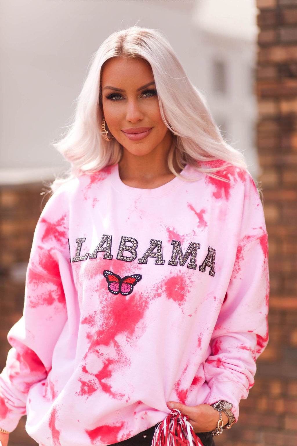 Alabama Tie Dye Crewneck