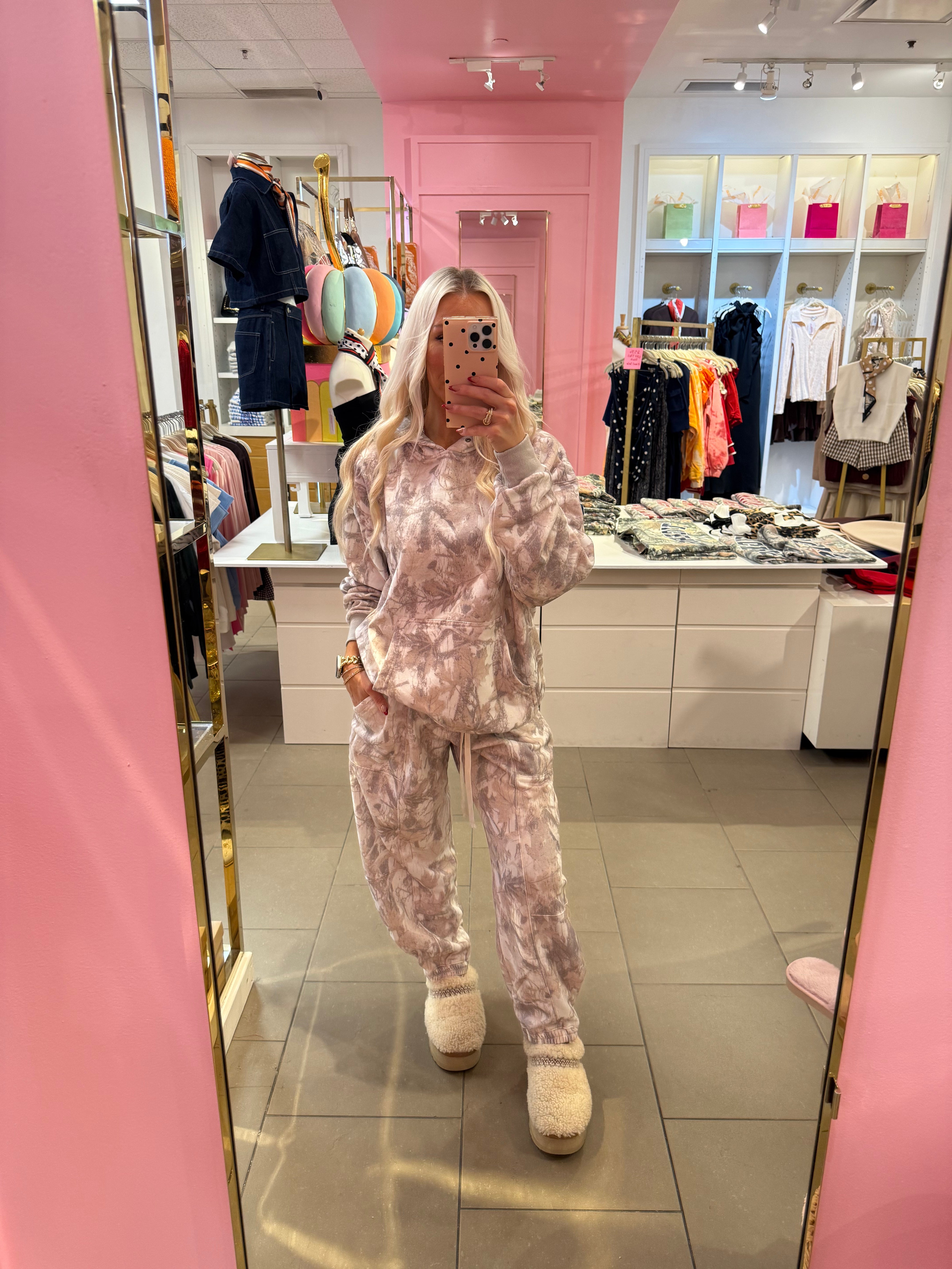 Camo Hoodie Set