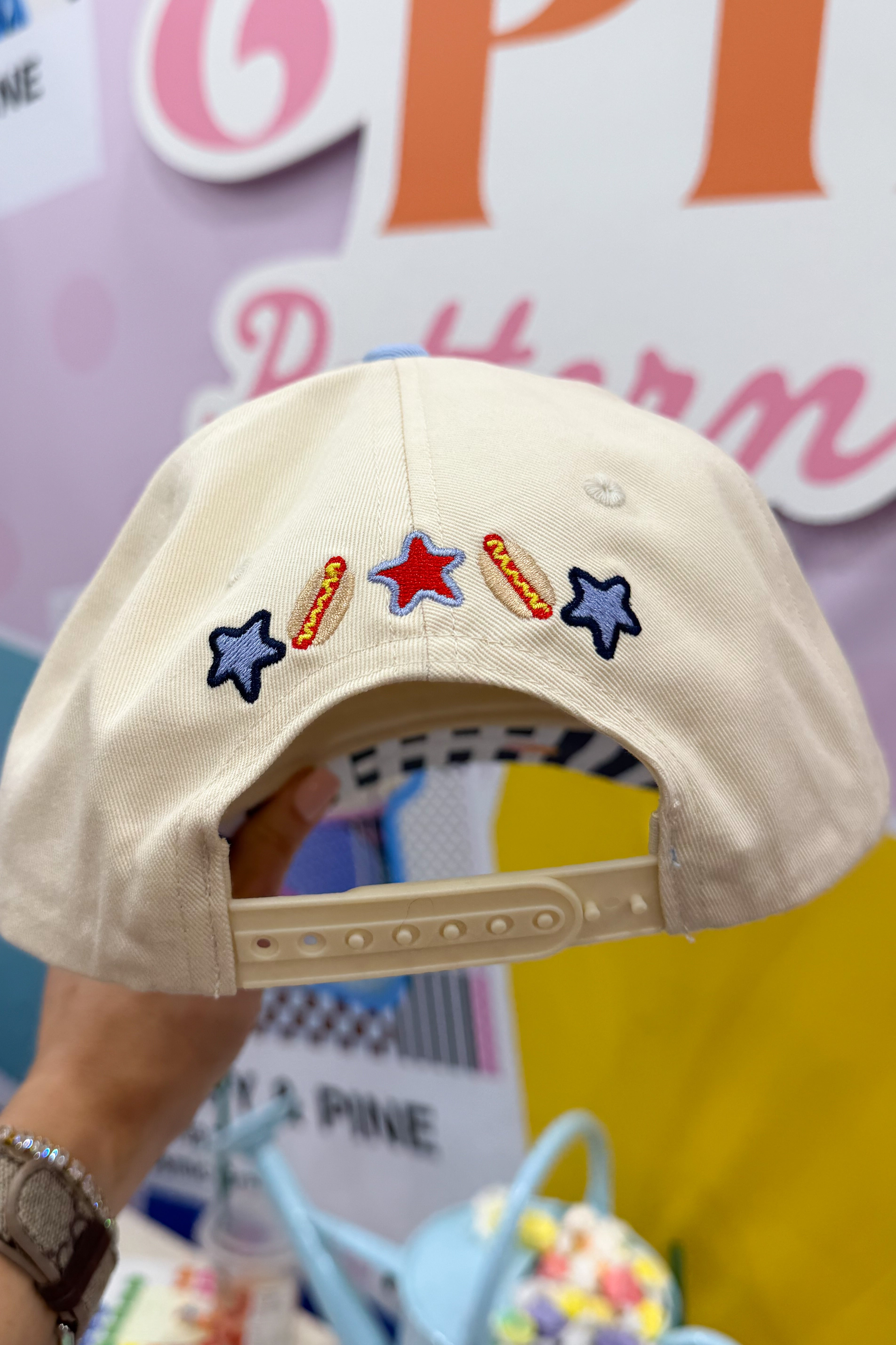 You Look Like The 4th Of July Hot Dog Embroidered Trucker Hat